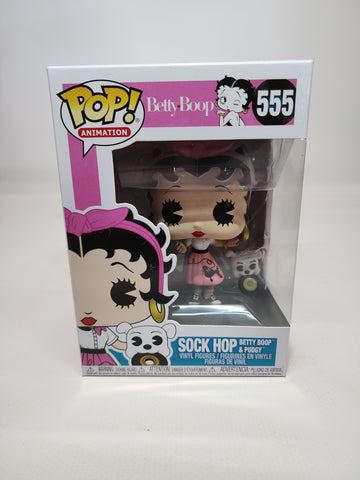 Betty Boop - Sock Hop Betty Boop & Pudgy (555)
