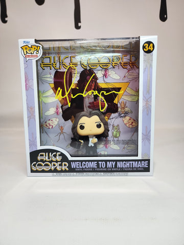 Alice Cooper - Welcome to my Nightmare (34) AUTOGRAPHED