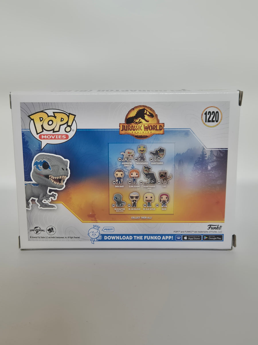 Porte-Clé Velociraptor Blue / Jurassic World Dominion / Funko Pocket Pop