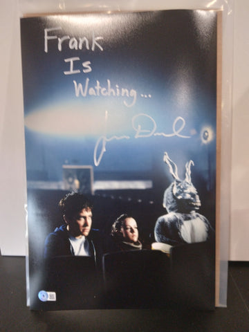 Autographed Donnie Darko Movie Poster