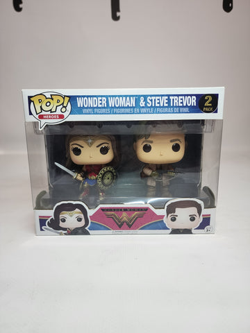 Wonder Woman - Wonder Woman & Steve Trevor (2 Pack)