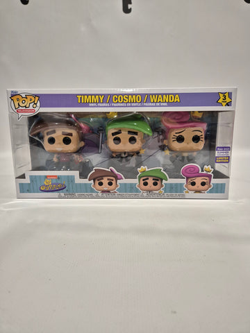 Fairy Oddparents - Timmy/Cosmo/Wanda (3 Pack)