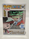 One Piece - Dracule Mihawk (1521) AUTOGRAPHED - Quote plus Sketch