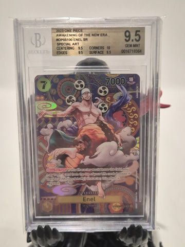 One Piece - Beckett Graded Card - 2023 Awakening of the New Era - Enel SR SP ART