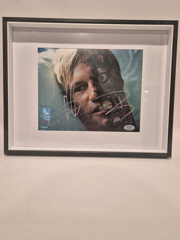 Framed Autographed Print - Two-Face/Harvey Dent