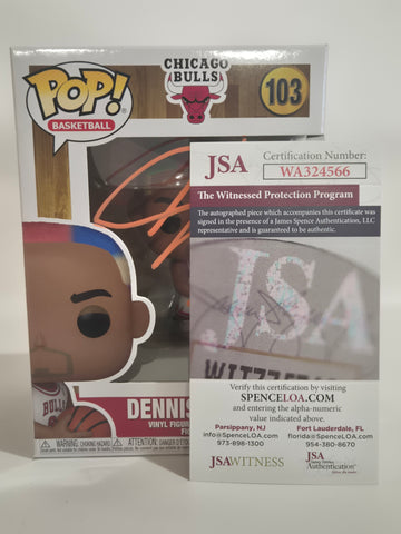 Chicago Bulls - Dennis Rodman (103) AUTOGRAPHED