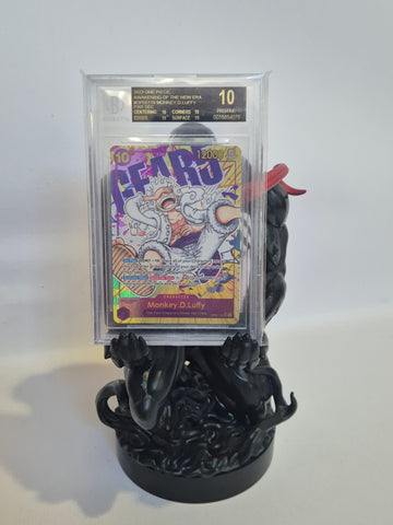 One Piece - Beckett Graded Card - Awakening of the New Era - Monkey D. Luffy - PAR SEC