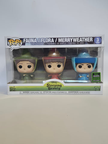 Sleeping Beauty - Fauna/Flora/Merryweather (3 Pack)
