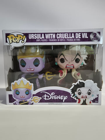 Disney - Ursula with Cruella De Vil (2 Pack)