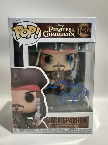 Pirates of the Caribbean - Jack Sparrow (1482) AUTOGRAPHED