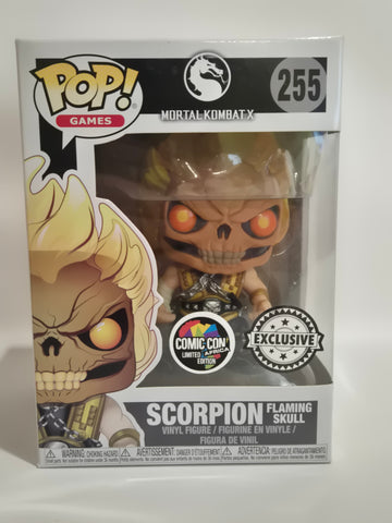 Mortal Kombat X - Scorpion Flaming Skull (255)