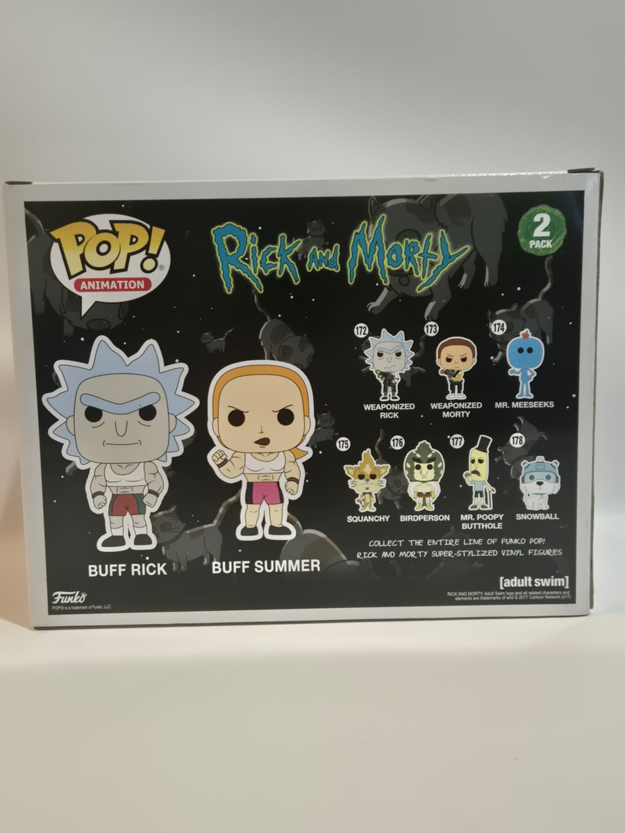 Rick and Morty - Buff Rick/Buff Summer (2 Pack) – Symbiote Collectibles NZ