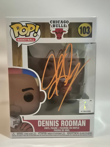 Chicago Bulls - Dennis Rodman (103) AUTOGRAPHED