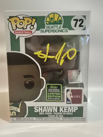 Seattle Supersonics - Shawn Kemp (72) AUTOGRAPHED