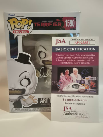 Terrifier - Art the Clown (1590) AUTOGRAPHED