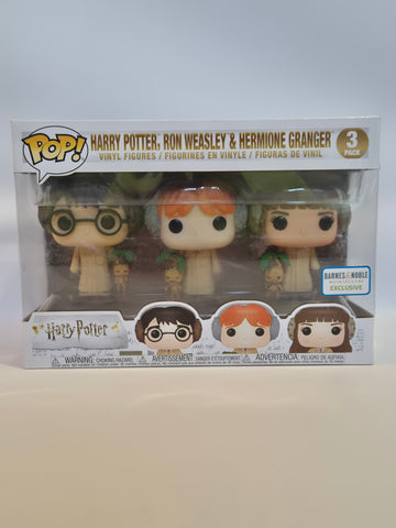 Harry Potter - Harry Potter, Ron Weasley & Hermione Granger (3 Pack)