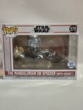 Star Wars - The Mandalorian on Speeder [With Grogu] (579)