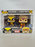 Marvel - Wolverine & Sabretooth (2 Pack)