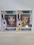 Rick and Morty - Shrimp Rick + Shrimp Morty (644 + 645) BUNDLE