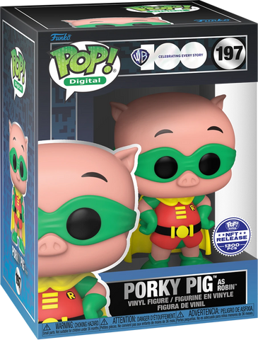 WB 100 - Porky Pig as Robin (197) LEGENDARY
