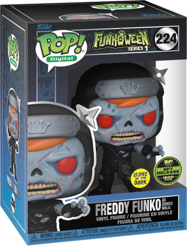 Funkoween Series 1 - Freddy Funko as Zombie Ninja (224) LEGENDARY