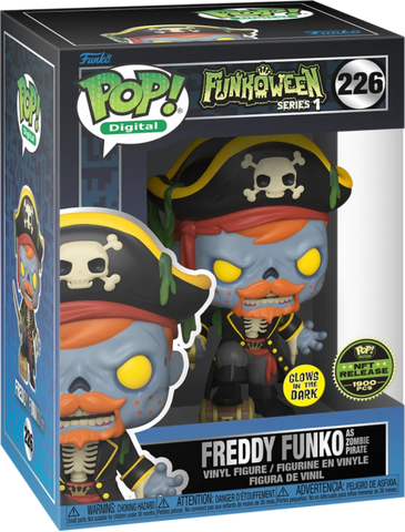 Funkoween Series 1 - Freddy Funko as Zombie Pirate (226) LEGENDARY