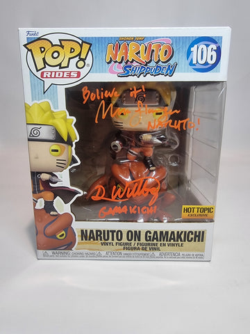 Naruto Shippuden NARUTO ON GAMAKICHI (106) POP! Funko