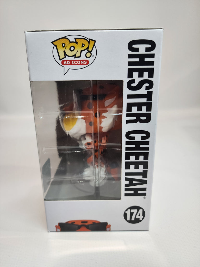 Figurine Pop Icônes de Pub #174 pas cher : Chester le Guépard (Flocked Figurine Pop Icônes de Pub #174 pas cher : Chester le Guépard (Flocked